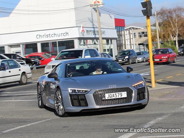 Audi R8 spotted in Christchurch, New Zealand