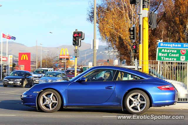 Porsche 911 spotted in Christchurch, New Zealand