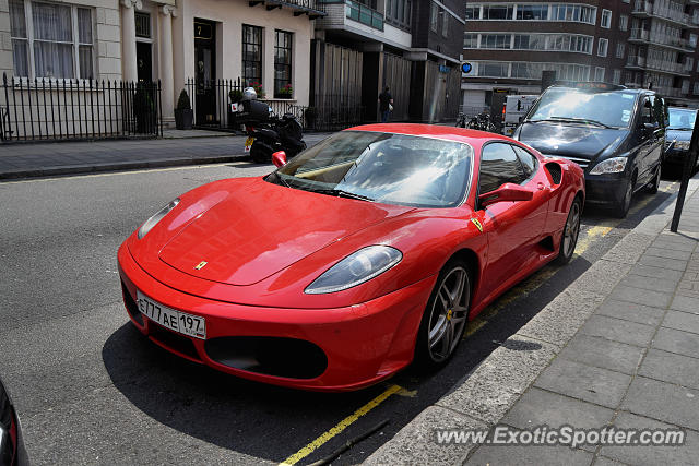 Ferrari F430 spotted in London, United Kingdom