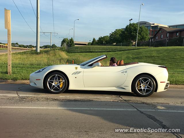 Ferrari California spotted in Madison, Wisconsin