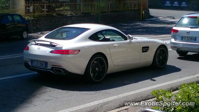 Mercedes AMG GT spotted in Bergamo, Italy