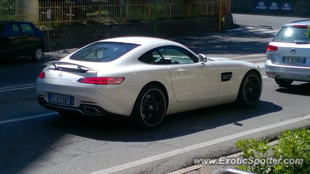 Mercedes AMG GT spotted in Bergamo, Italy