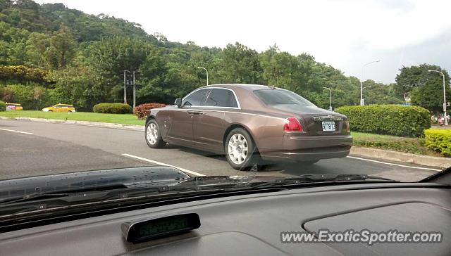 Rolls-Royce Ghost spotted in Taipei, Taiwan