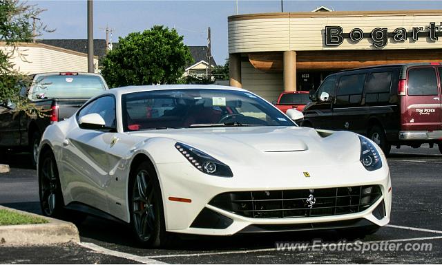 Ferrari F12 spotted in San Antonio, Texas