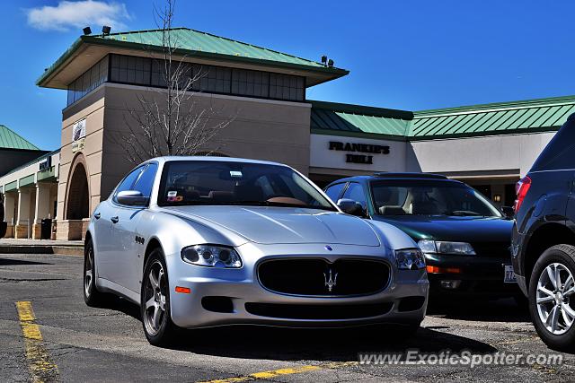 Maserati Quattroporte spotted in Lombard, Illinois