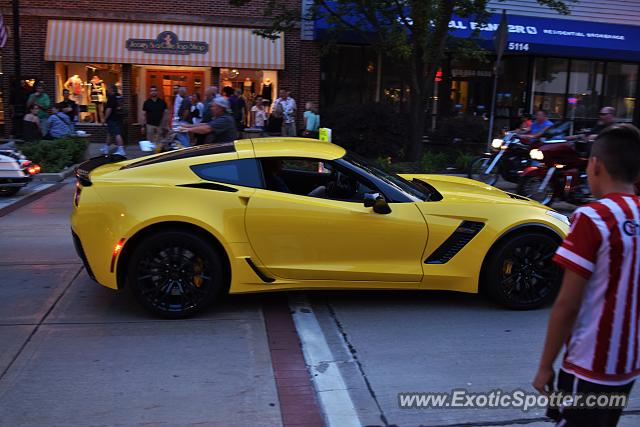 Chevrolet Corvette Z06 spotted in Downers Grove, Illinois