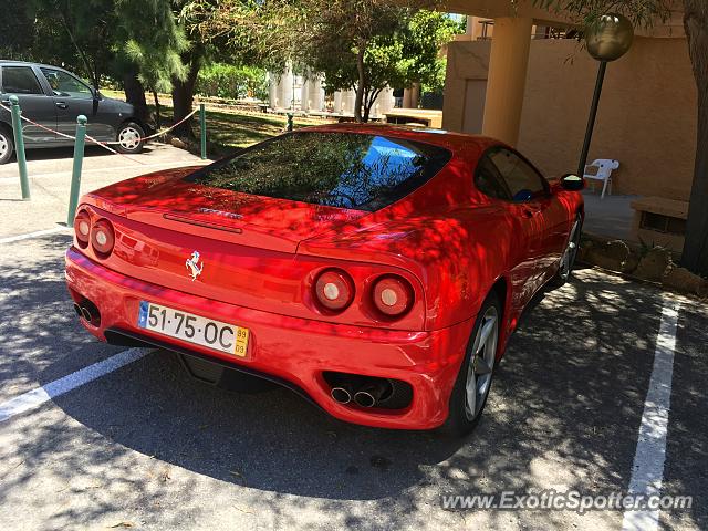 Ferrari 360 Modena spotted in Vilamoura, Portugal