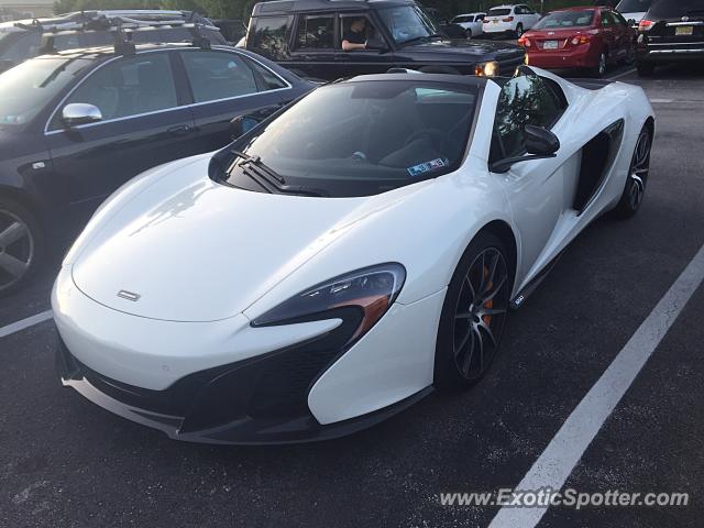 Mclaren 650S spotted in Villanova, Pennsylvania