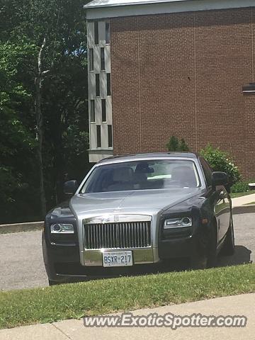 Rolls-Royce Ghost spotted in Toronto, Canada