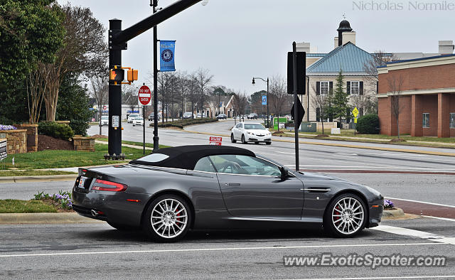 Aston Martin DB9 spotted in Cornelius, North Carolina
