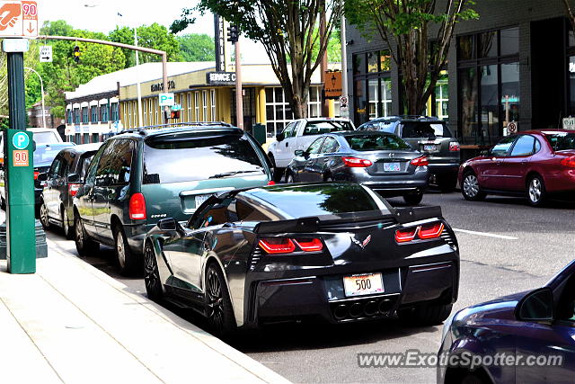 Chevrolet Corvette Z06 spotted in Portland, Oregon
