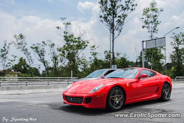 Ferrari 599GTB spotted in Mexico City, Mexico