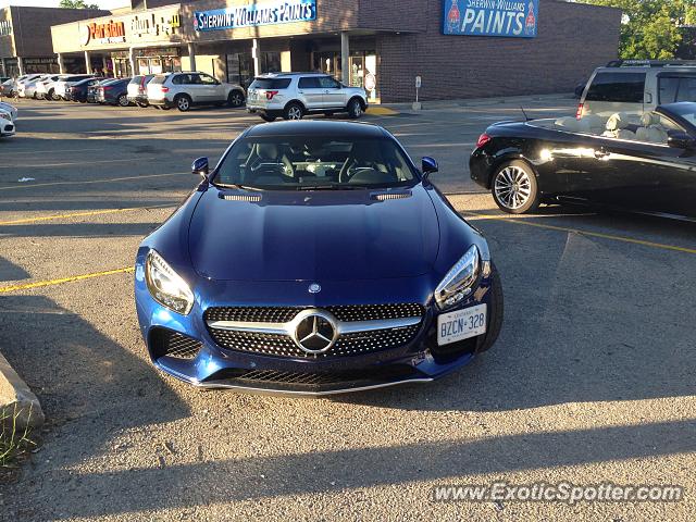 Mercedes AMG GT spotted in Thornhill, Canada