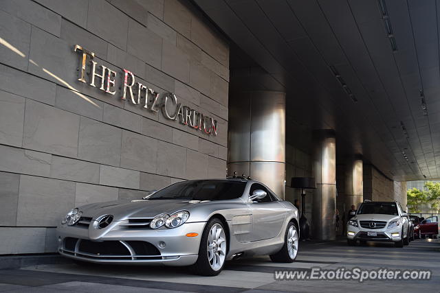 Mercedes SLR spotted in Los Angeles, California