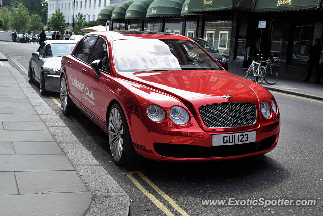Bentley Flying Spur spotted in London, United Kingdom