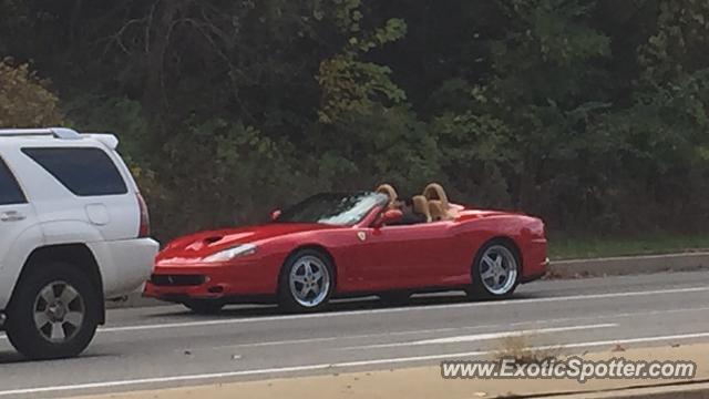 Ferrari 550 spotted in Bryn Mawr, Pennsylvania