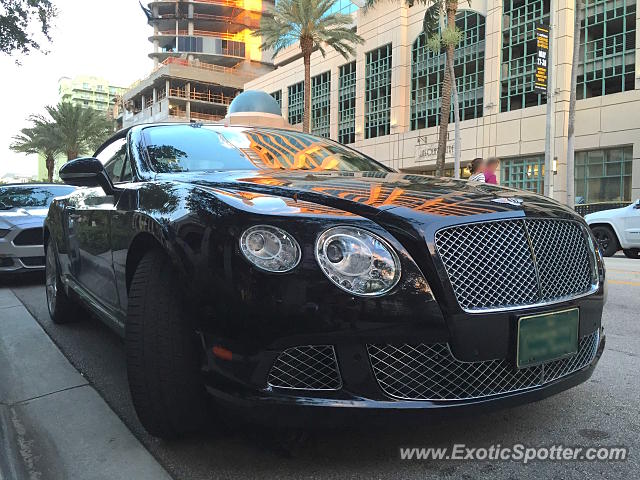 Bentley Continental spotted in Fort Lauderdale, Florida