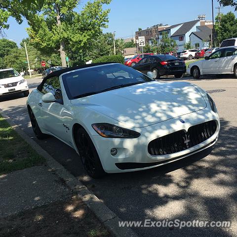 Maserati GranCabrio spotted in Bloomington, Indiana