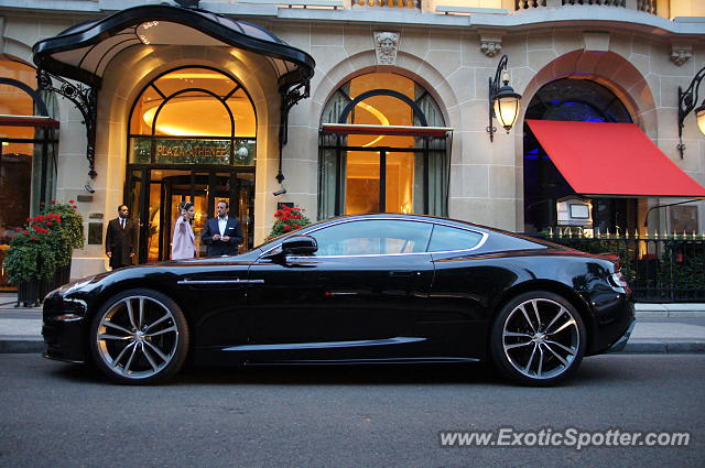 Aston Martin DBS spotted in Paris, France