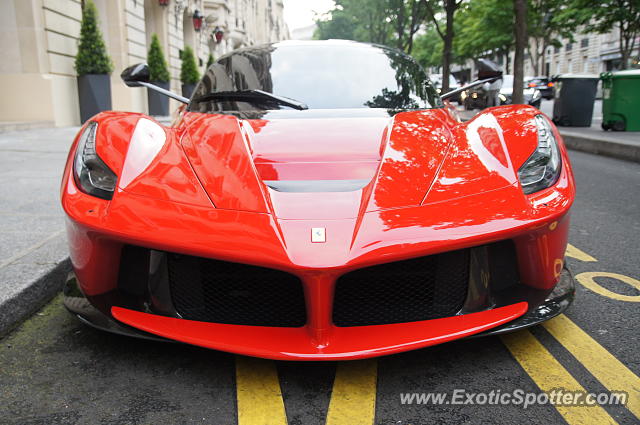 Ferrari LaFerrari spotted in Paris, France
