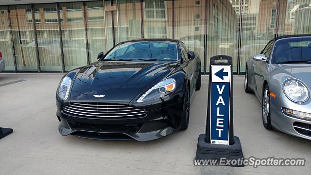 Aston Martin Vanquish spotted in Indianapolis, Indiana