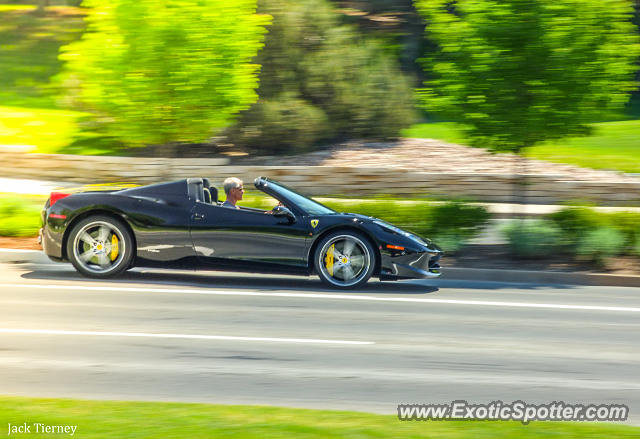 Ferrari 458 Italia spotted in GreenwoodVillage, Colorado