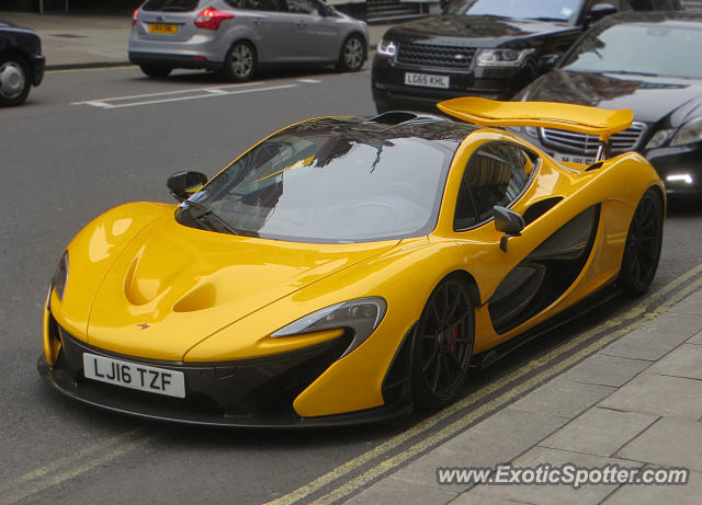 Mclaren P1 spotted in London, United Kingdom