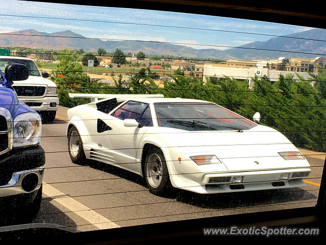 Lamborghini Countach spotted in Lindon, Utah
