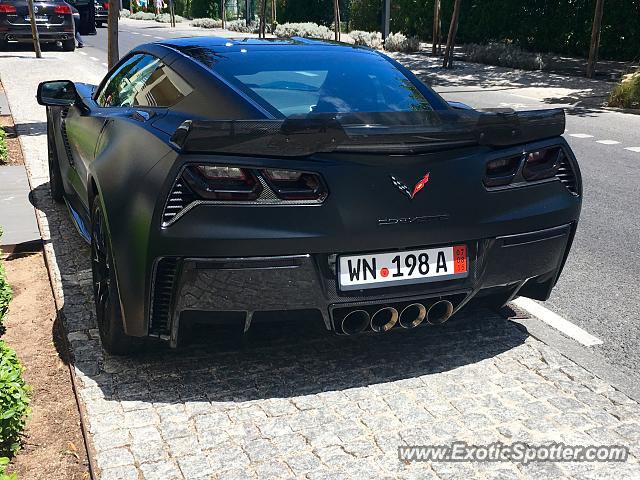 Chevrolet Corvette Z06 spotted in Vilamoura, Portugal