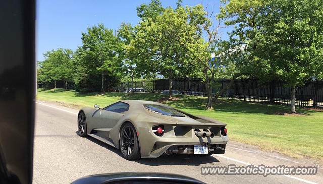 Ford GT spotted in Dearborn, Michigan