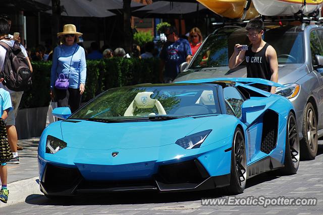 Lamborghini Aventador spotted in Toronto, Canada