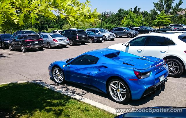 Ferrari 488 GTB spotted in Woodbridge, ON, Canada