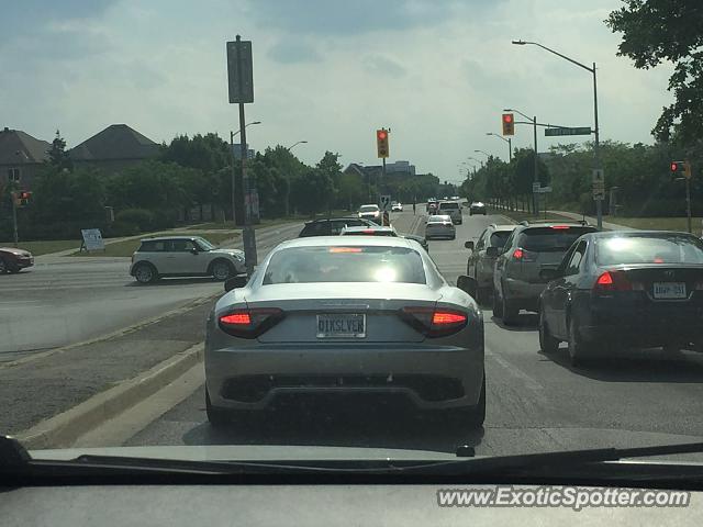 Maserati GranTurismo spotted in Toronto, Canada