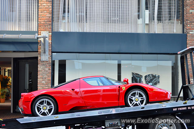 Ferrari Enzo spotted in Beverly Hills, California