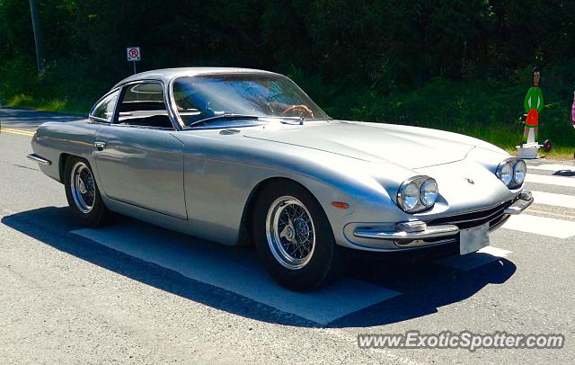Lamborghini 400GT spotted in Chemainus, Canada