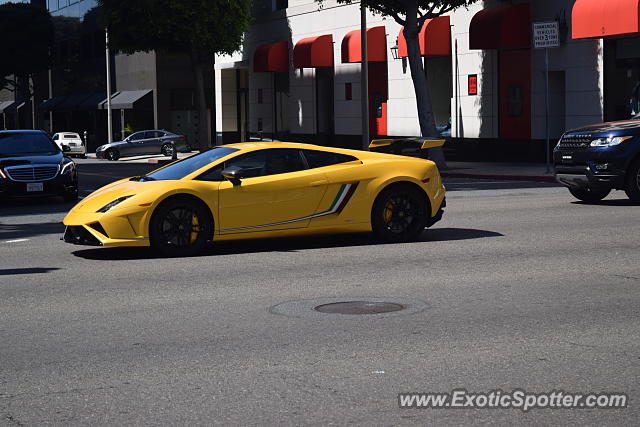 Lamborghini Gallardo spotted in Beverly Hills, California