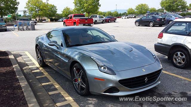 Ferrari California spotted in Greer, South Carolina
