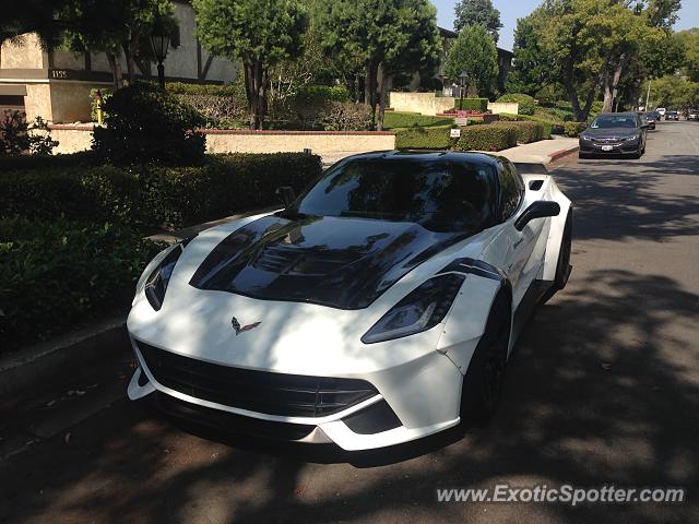 Chevrolet Corvette Z06 spotted in San Gabriel, California