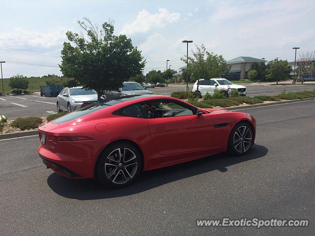 Jaguar F-Type spotted in Castle Pines, Colorado