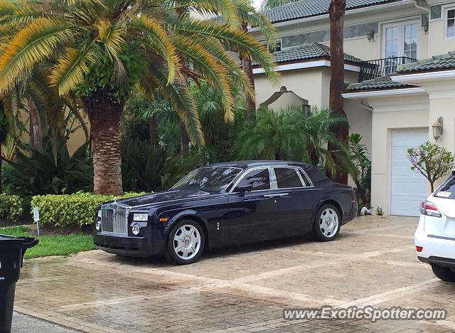 Rolls-Royce Phantom spotted in Fort Lauderdale, Florida