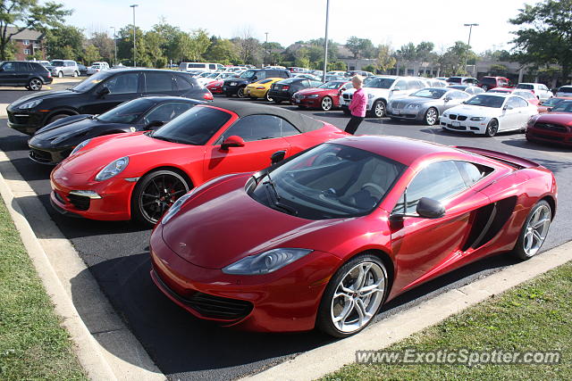 Mclaren MP4-12C spotted in Palatine, Illinois
