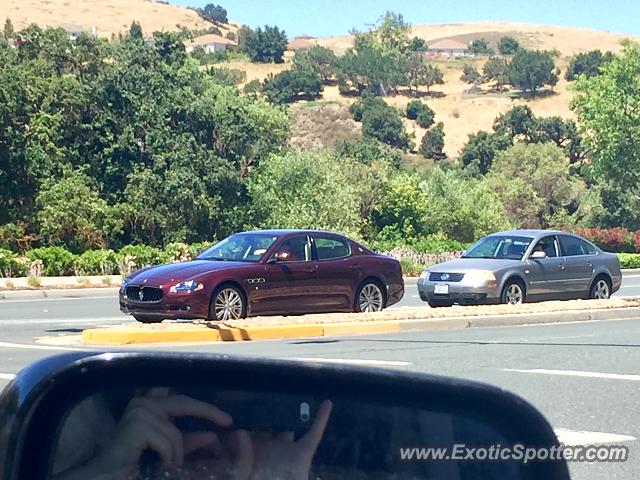 Maserati Quattroporte spotted in San Jose, California