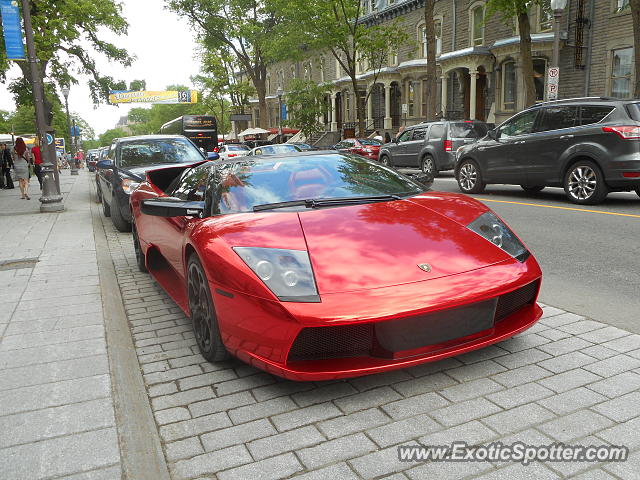 Lamborghini Murcielago spotted in Québec, Canada