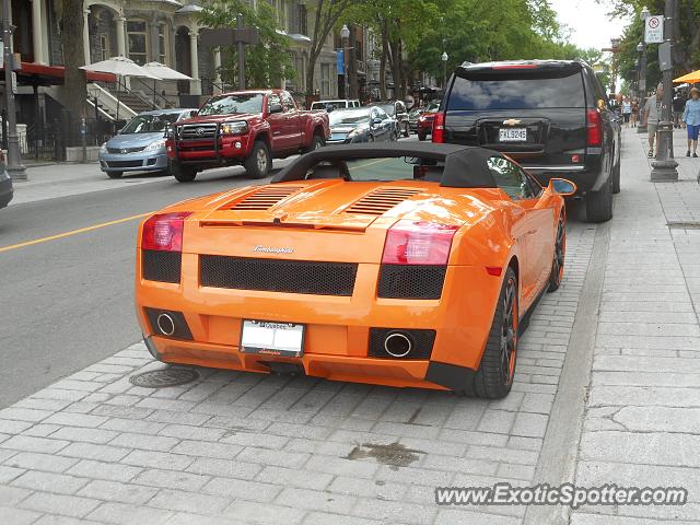 Lamborghini Murcielago spotted in Québec, Canada