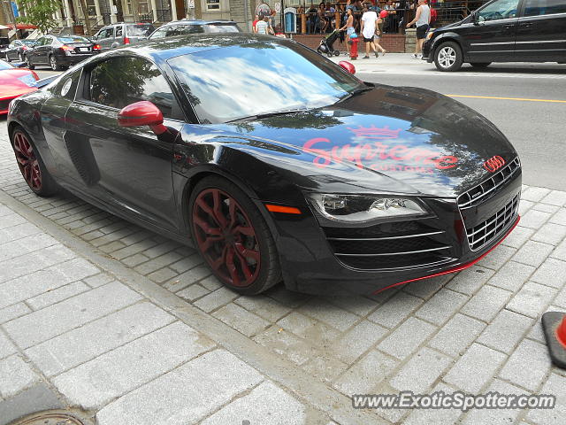 Audi R8 spotted in Québec, Canada