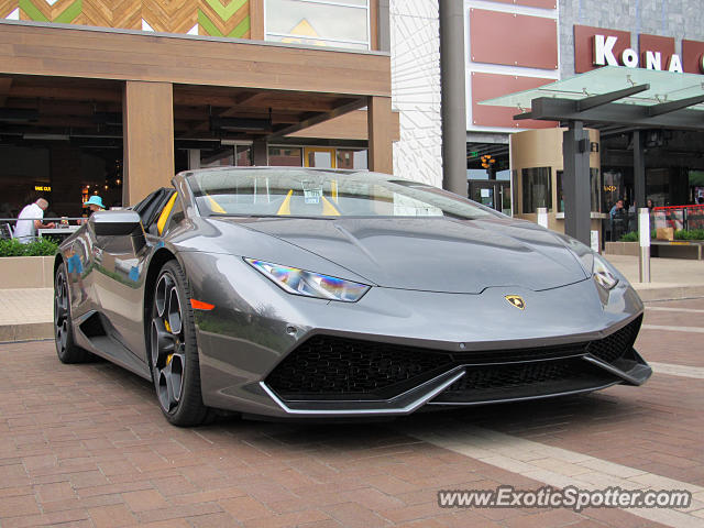 Lamborghini Huracan spotted in Cherry Creek, Colorado