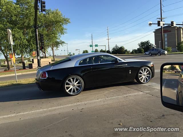 Rolls-Royce Wraith spotted in Johnston, Iowa