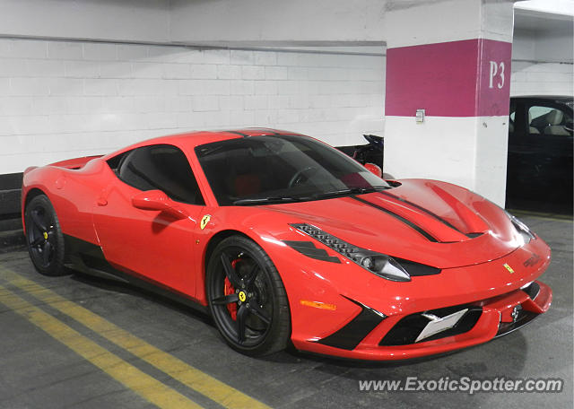 Ferrari 458 Italia spotted in Toronto, Canada
