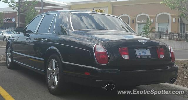 Bentley Arnage spotted in Toronto, Canada