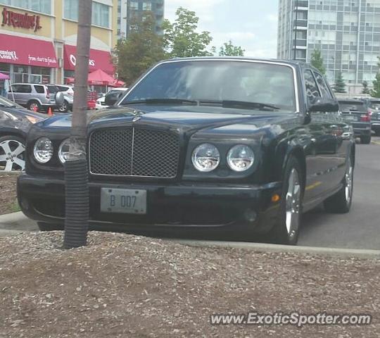 Bentley Arnage spotted in Toronto, Canada